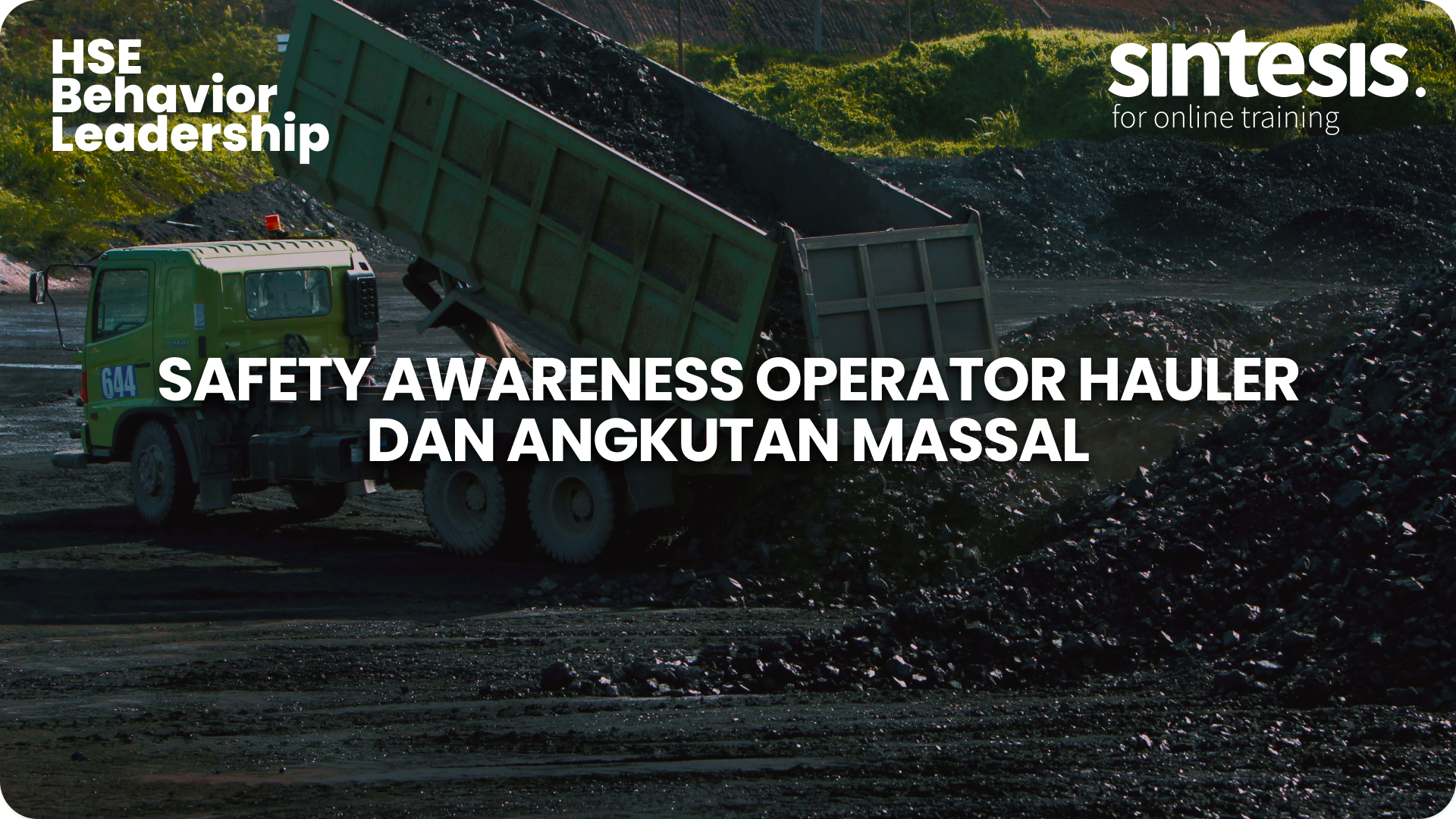 Safety Awareness Operator Hauler dan Angkutan Massal