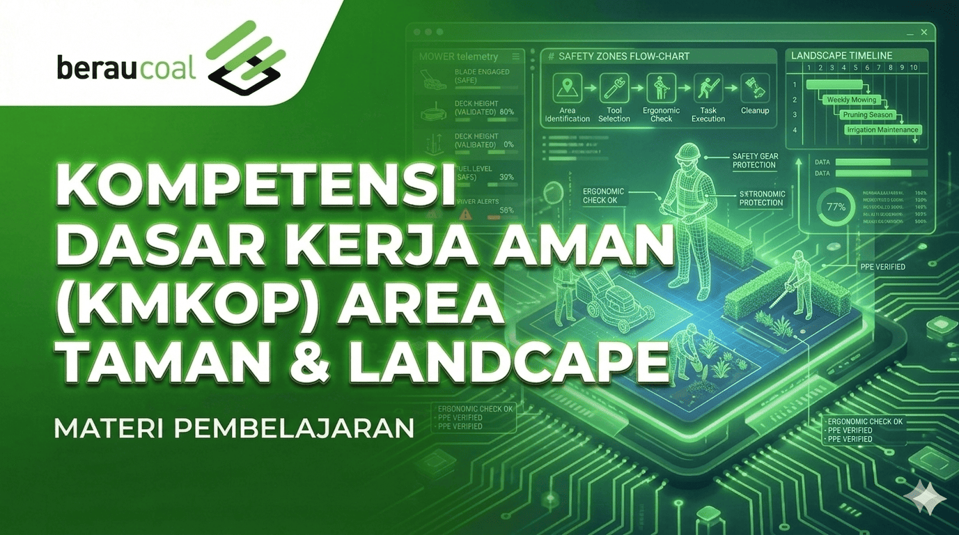 KMKOP Bekerja Aman Area Taman/ Landscape